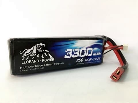 Leopard Power lipo battery 3300 25C 6S